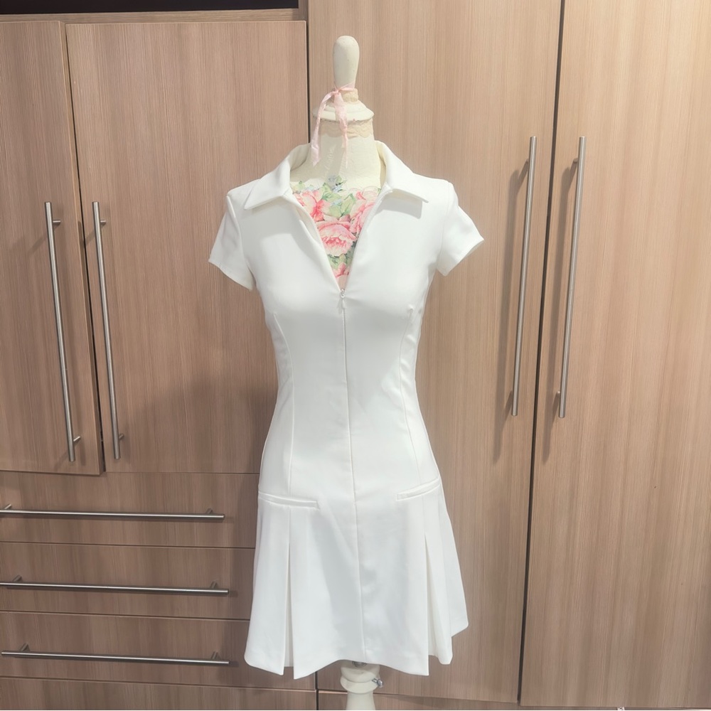 Zara White Mini Dress